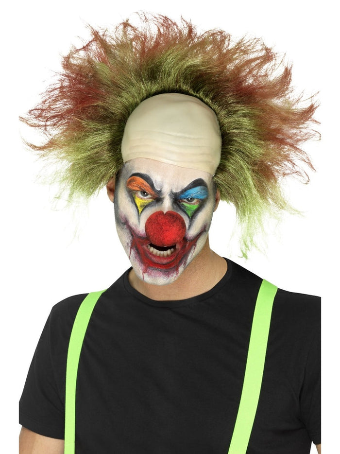 Sinister Clown Wig - Green