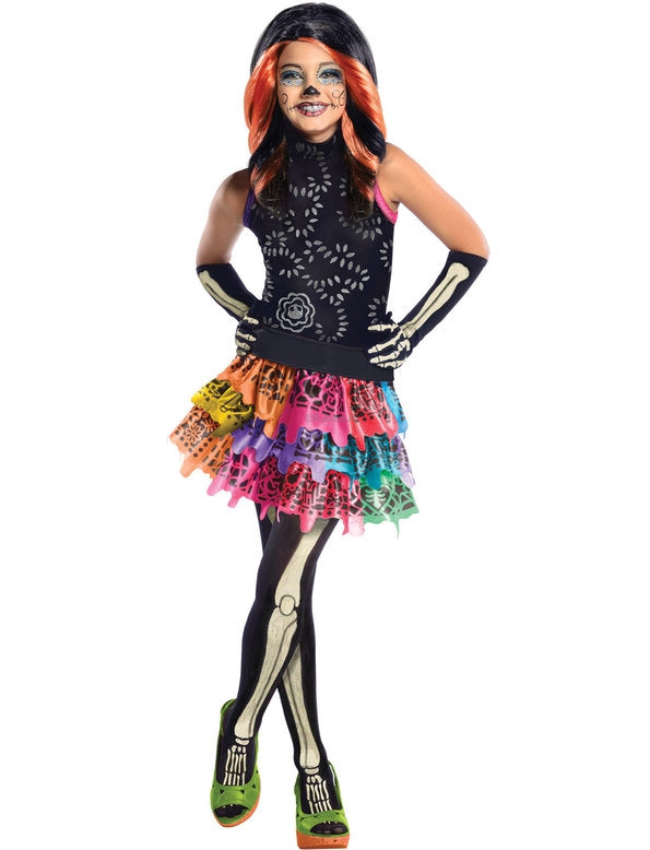 Skelita Calaveras Costume - (Child)