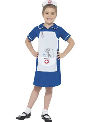 Nurse Costume, Blue - (Child)
