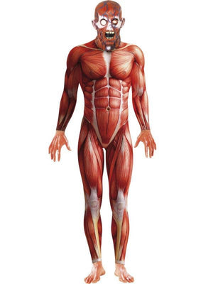 2nd Skin Anatomy Man Costume - (Adult)