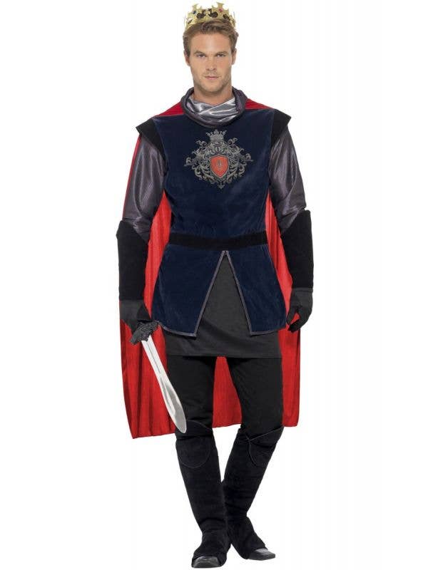 Deluxe King Arthur Costume - (Adult)