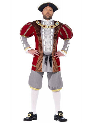 Deluxe Henry VIII Costume - (Adult)