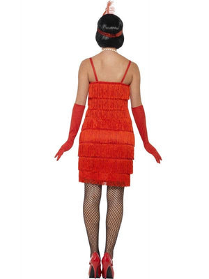 Flapper Costume - Red (Adult)