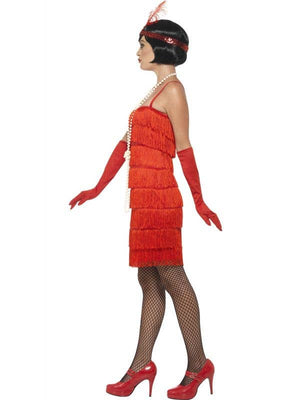 Flapper Costume - Red (Adult)