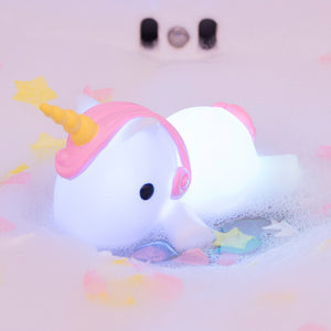 Unicorn Light Up Bath Plug
